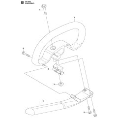 Handle Assembly for 543RBK