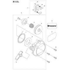 Starter Assembly for Husqvarna