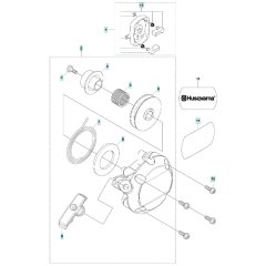 Starter Assembly for Husqvarna