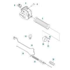 Throttle Assembly for 543RBS