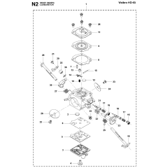 Carburetor Assembly for 543XP