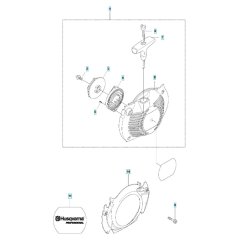 Starter Assembly for Husqvarna 545F