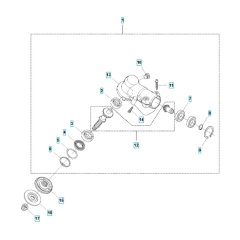 Bevel Gear Assembly for 545F