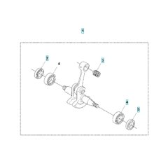 Crankshaft Assembly for 545F