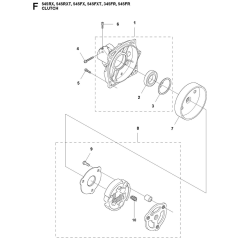 Clutch Assembly for Husqvarna 545FX
