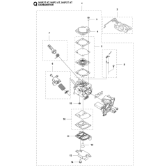 Carburetor Assembly for 545FXAT