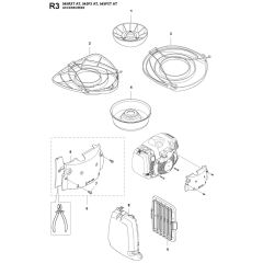 Accessories for Husqvarna 545FXAT