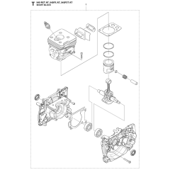 Short Block Assembly for 545FXAT
