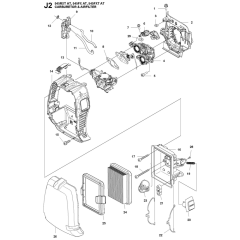 Carburetor & Air Filter for Husqvarna