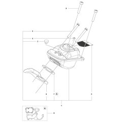 Muffler Assembly for Husqvarna 550XP