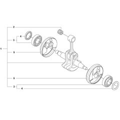 Crankshaft Assembly for Husqvarna