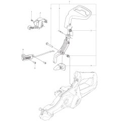 Rear Handle Assembly for 550XP