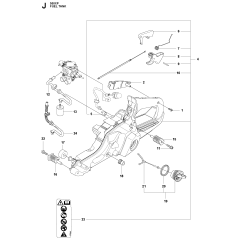 Fuel Tank Assembly for Husqvarna