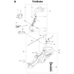 Complete Assembly for Husqvarna 550XP