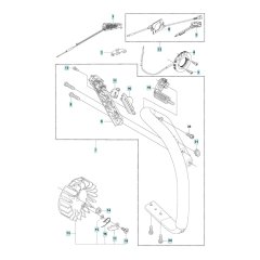 Heated Handle for Husqvarna 550XPG