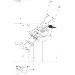 Muffler Assembly for Husqvarna 550XPG