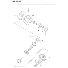 Bevel Gear Assembly for 555FXt