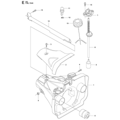 Fuel Tank Assembly for 555RXT