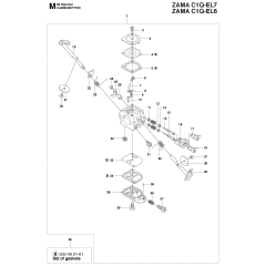 Carburetor Assembly for Husqvarna