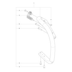 Handle Assembly for Husqvarna 562XP