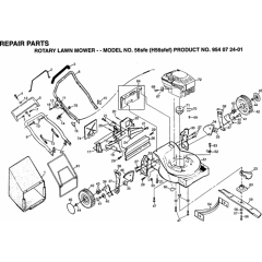 Husqvarna 56 DHS Repair Parts