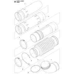 Tube Assembly for Husqvarna 570BTS