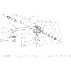 Gearbox Assembly for Masport 575AL
