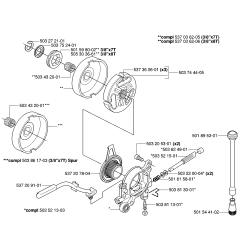 Clutch & Oil Pump for 575XP