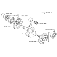 Crankshaft Assembly for 575XP