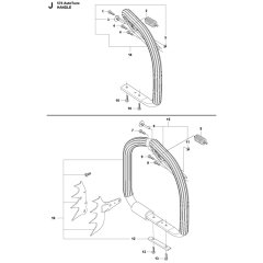Handle Assembly for Husqvarna