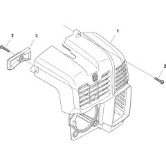 Cylinder Cover for Husqvarna 578BTF