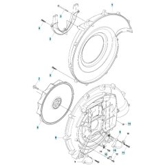 Fan Assembly for Husqvarna Blower