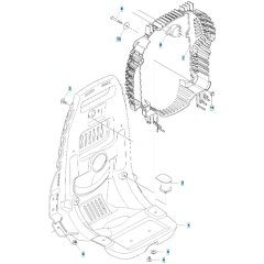 Frame Assembly for Husqvarna Blower