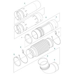 Tube Assembly for Husqvarna 580BFS