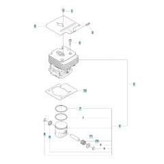 Cylinder Assembly for Husqvarna