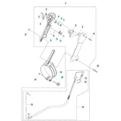 Throttle Control for Husqvarna 580BTS