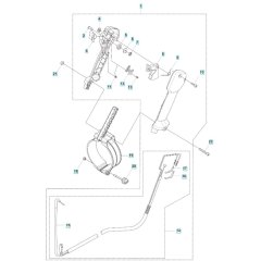 Throttle Control for Husqvarna 580BTS