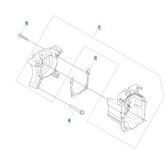 Crankcase Assembly for Husqvarna