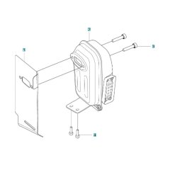 Muffler Assembly for 590BTS