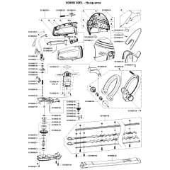 Husqvarna 600 HD60 EL Assembly