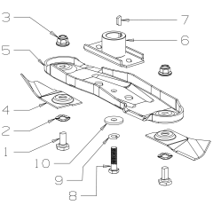 Blade Assembly for Masport 625AL