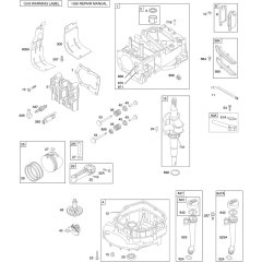 Camshaft, Crankshaft & Cylinder
