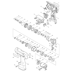 Makita 6796FD Screwdriver Assembly