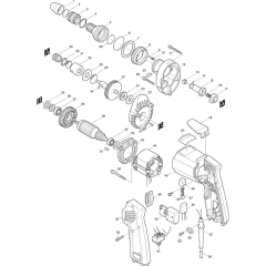 Makita 6805BV Assembly