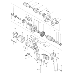 Makita 6826 Screwgun Assembly