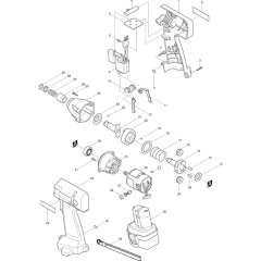 Makita 6908D Main Assembly