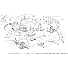 Deck Assembly for Masport 800AL