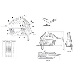 Multi-Saw Assembly for Bosch