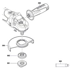 Bosch AdvancedGrind 18 Assembly