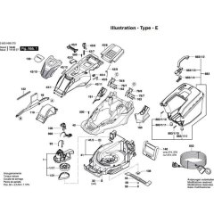 Lawnmower Assembly for Bosch